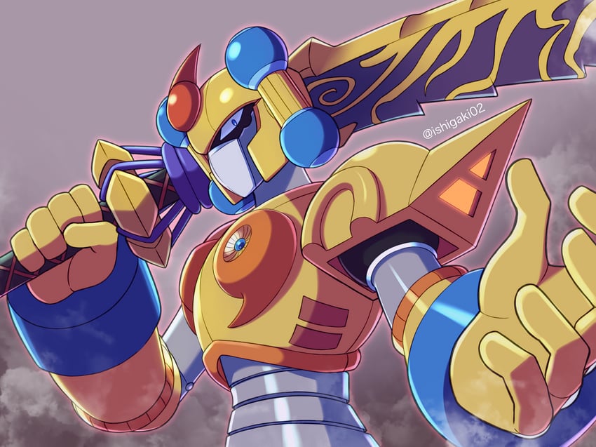 bit (mega man and 3 more) drawn by ishigaki_(sora_roxas)