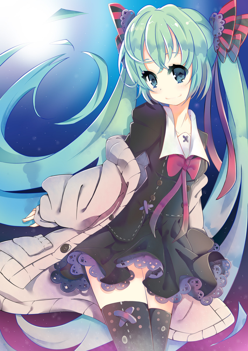 hatsune miku (vocaloid) drawn by kuluhara925