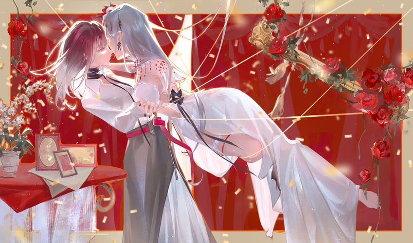 shalom and coquelic (path to nowhere) drawn by renzao_chunyang