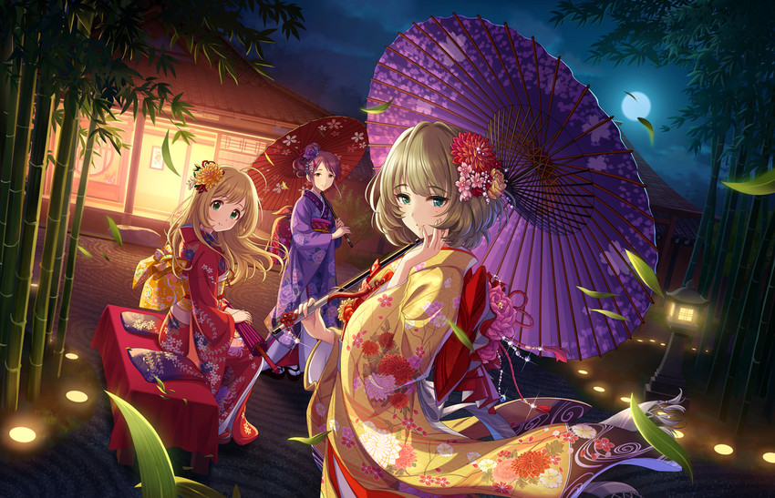 takagaki kaede, mifune miyu, and sato shin (idolmaster and 2 more)