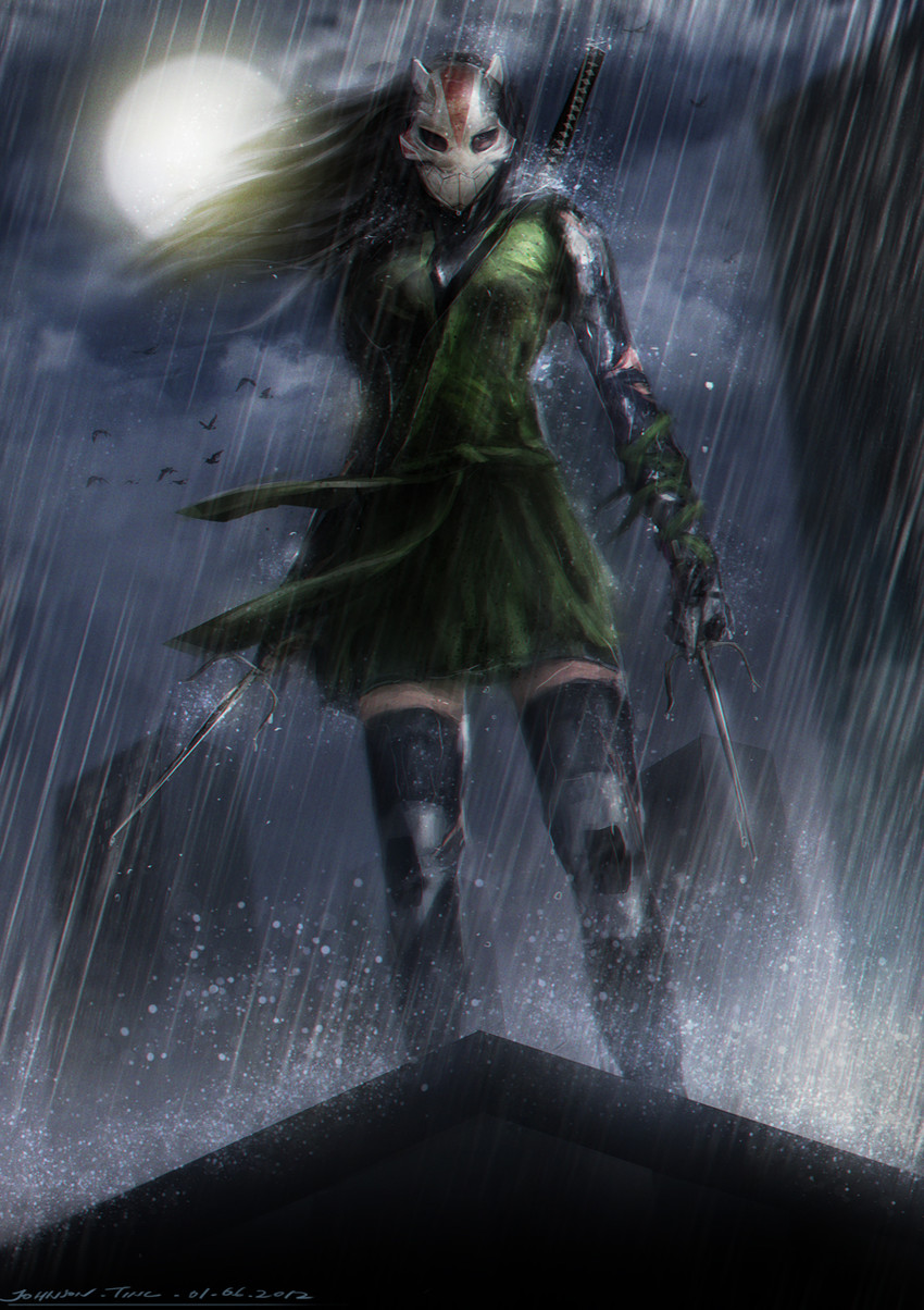 cheshire (dc comics and 1 more) drawn by johnson_ting