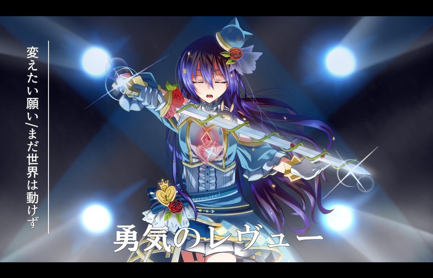 sonoda umi and mimori suzuko (love live! and 3 more) drawn by tetetsu