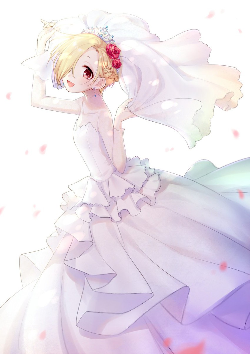 shirasaka koume (idolmaster and 1 more) drawn by hako_(gyhujikolp)