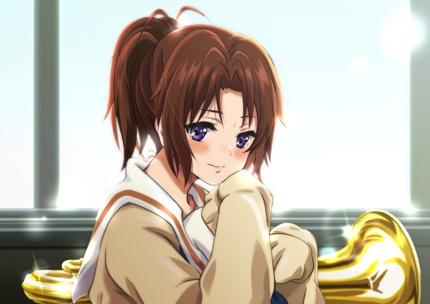nakagawa natsuki (hibike! euphonium and 1 more) drawn by kurumiyasan_ns
