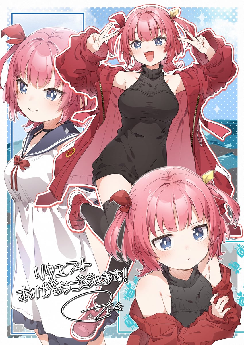 mochishio kani (indie virtual youtuber) drawn by yukie_(kusaka_shi)