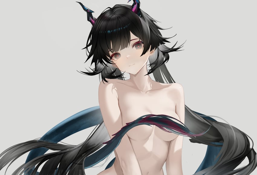 chen qianyu (arknights and 1 more) drawn by ligod