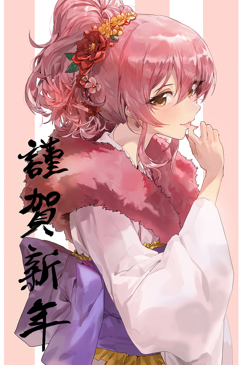 jougasaki mika (idolmaster and 1 more) drawn by modare