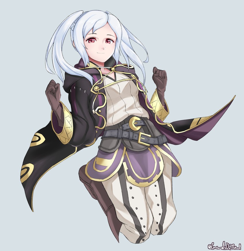 female robin (fire emblem and 2 more) drawn by grimmelsdathird
