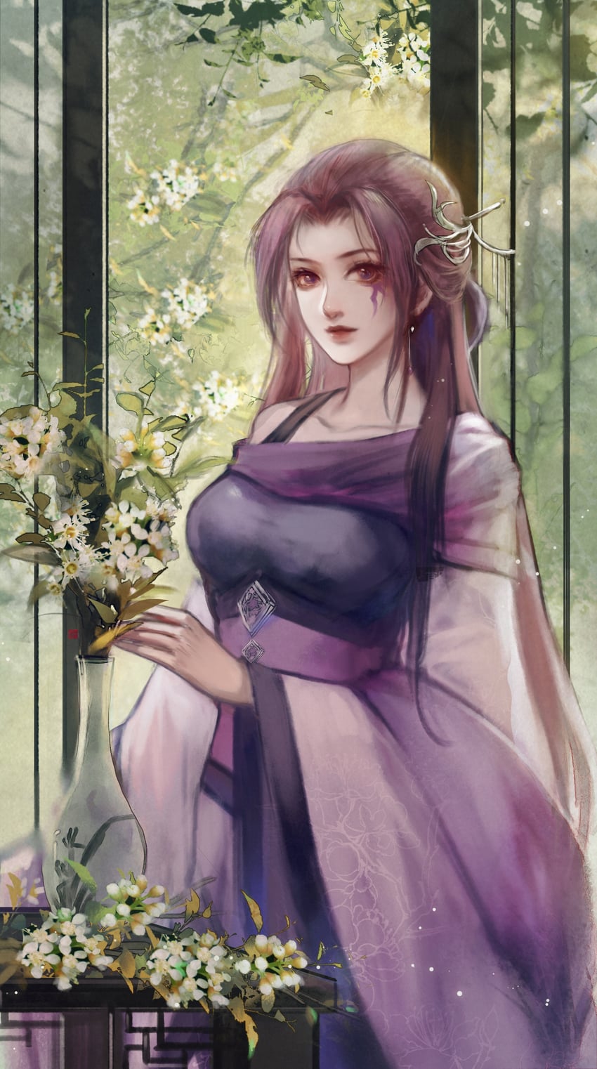 zi nu (qinshi mingyue) drawn by zi_nu_zhuye_jun