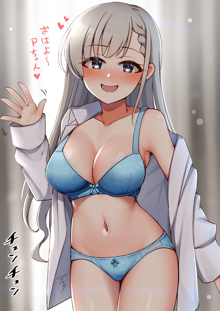 hisakawa hayate (idolmaster and 1 more) drawn by mabanna