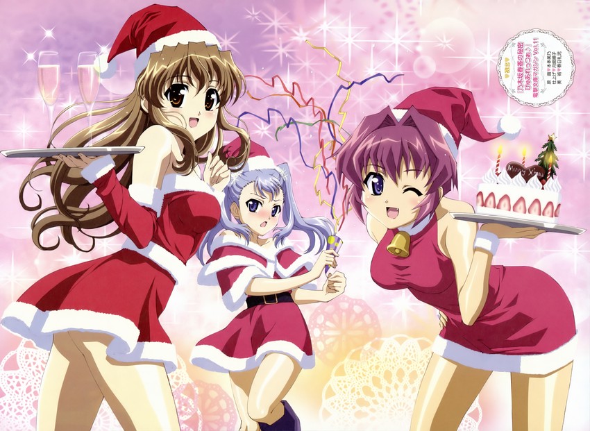 nogizaka haruka, amamiya shiina, and tennouji touka (nogizaka haruka no himitsu) drawn by honda_yoshino