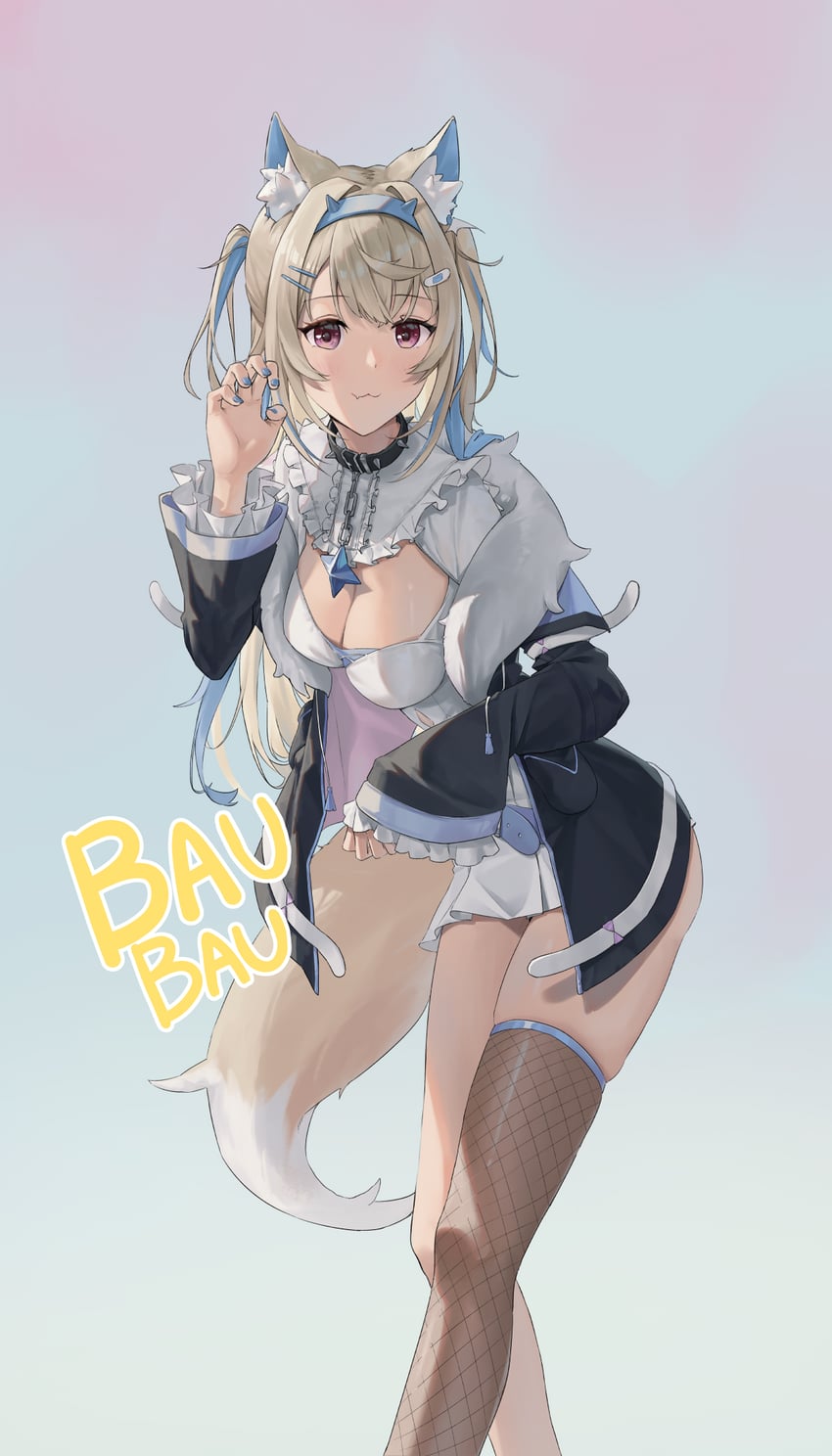 fuwawa abyssgard (hololive and 1 more) drawn by c_a_p_h