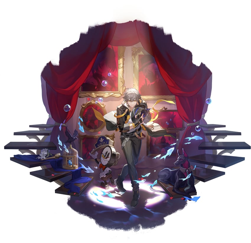 trailblazer, firefly, acheron, caelus, sparkle, and 4 more (honkai and 1 more)