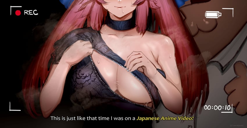 tamamo, tamamo no mae, and peter griffin (fate and 3 more) drawn by kowai_(iamkowai)
