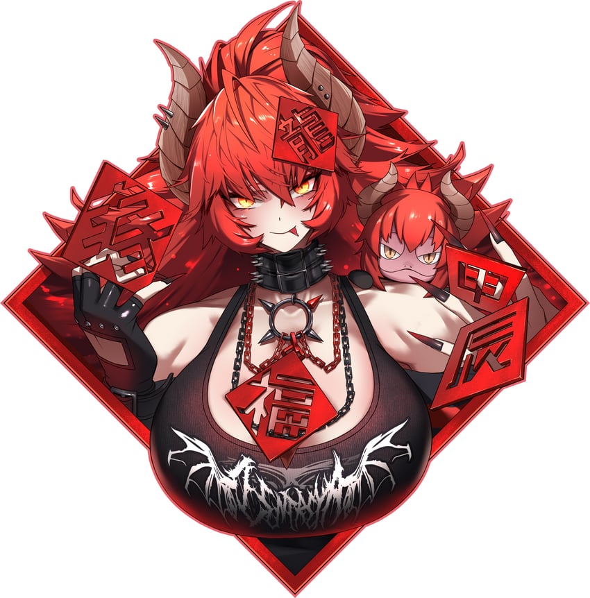 zentreya and gecko zen (vshojo) drawn by firudo