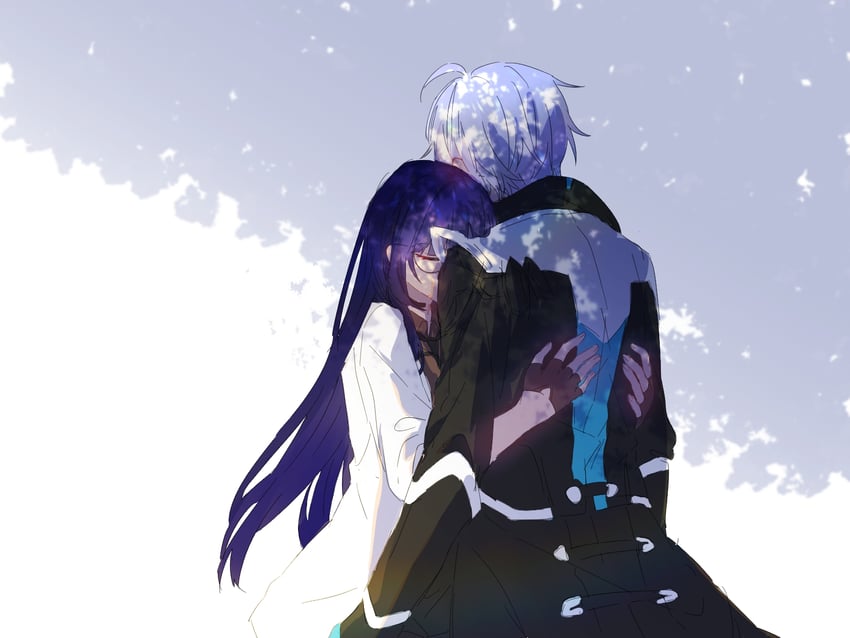 kevin kaslana and mei (honkai and 1 more) drawn by a_oiui