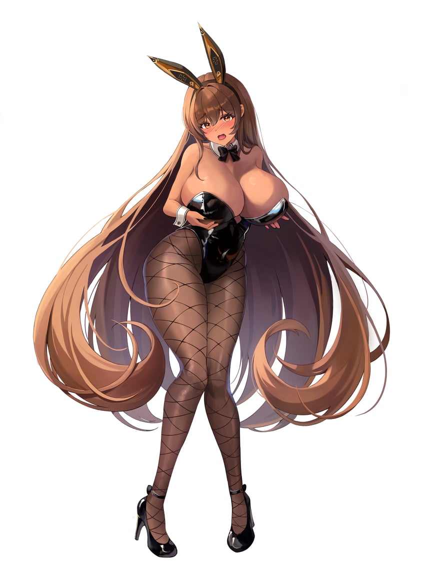 noir (goddess of victory: nikke) drawn by silverrain_72