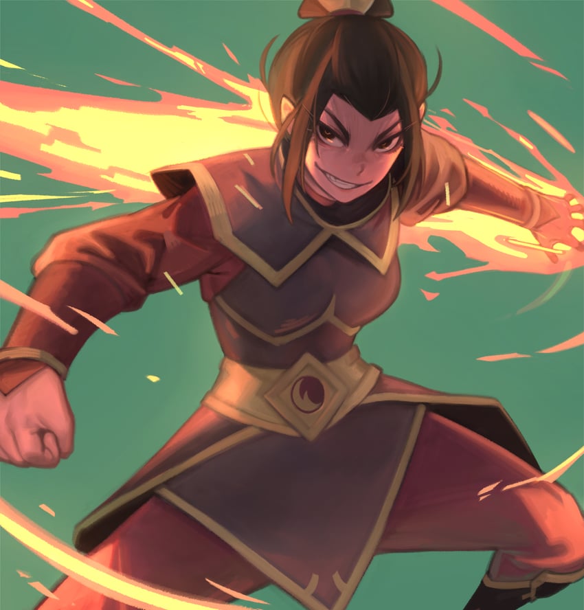 azula (avatar legends and 1 more) drawn by kelvin_hiu