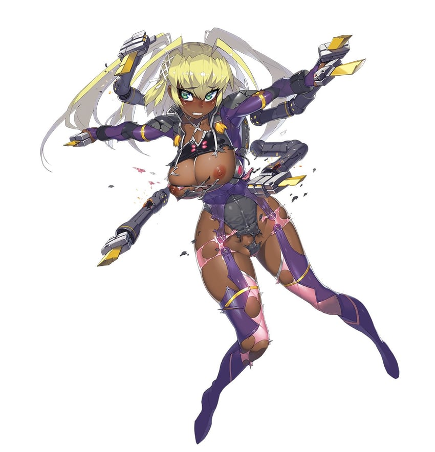 yomi akitsu (taimanin and 1 more) drawn by namaniku_atk