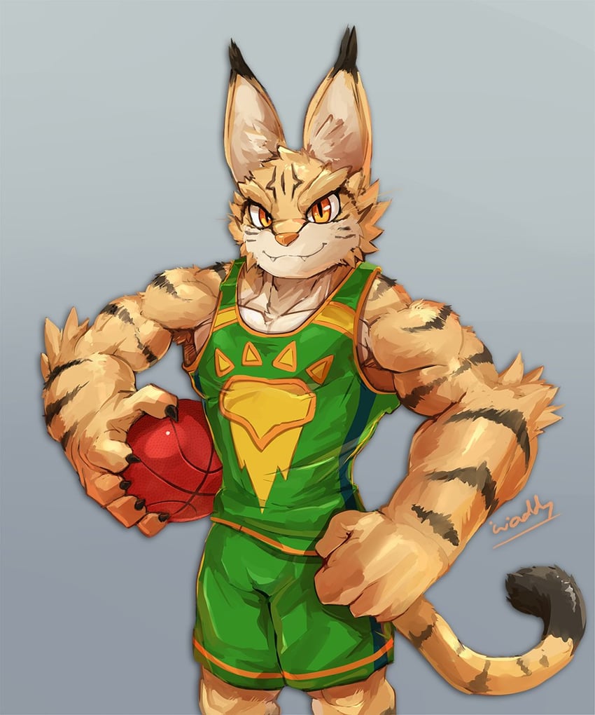 lynx and lynx@pg (fight league) drawn by waddledox_(waddy)