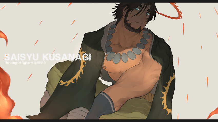 kusanagi saishu (the king of fighters) drawn by tiger-league