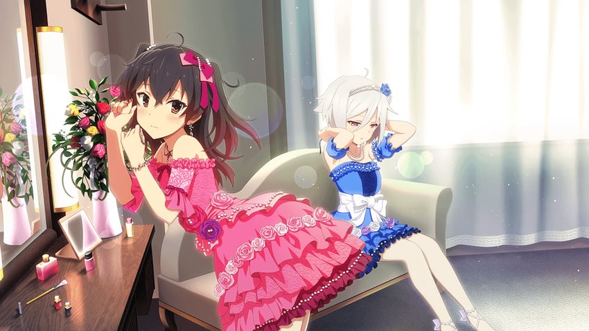 itomi sayaka and asakura mihono (toji no miko and 1 more)