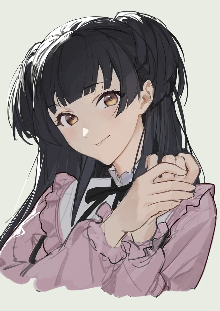 mayuzumi fuyuko (idolmaster and 1 more) drawn by zhili_xingzou
