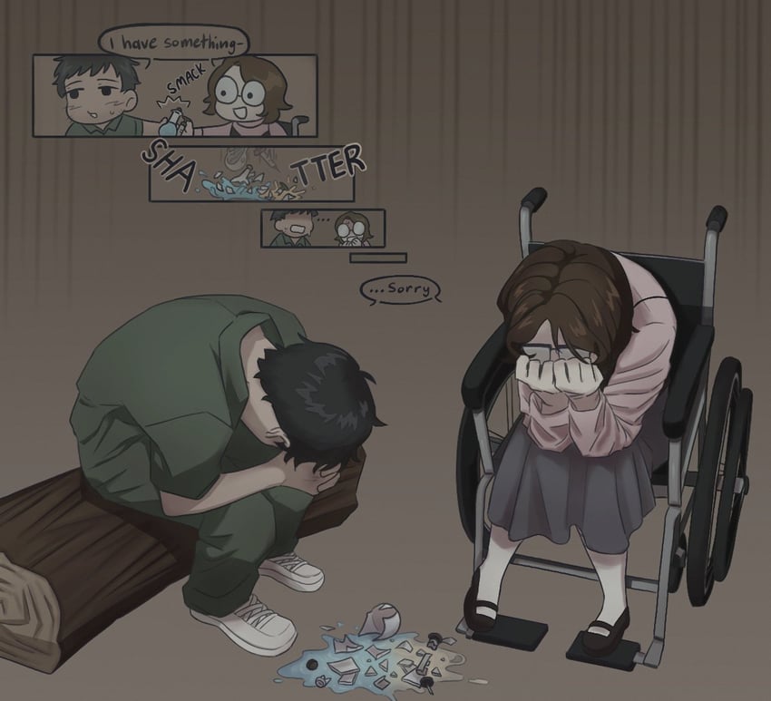 levi and olivia (fear & hunger and 1 more) drawn by scaredandhungr