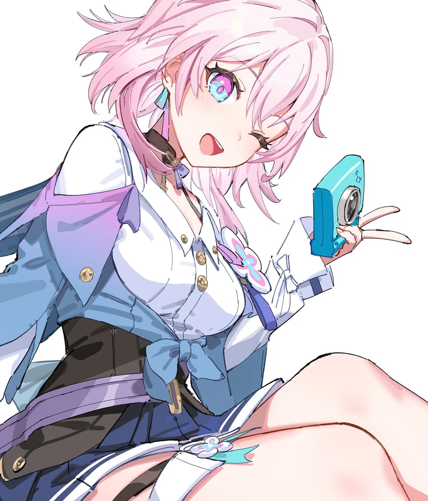 march 7th (honkai and 1 more) drawn by yu-ri_(arium047)