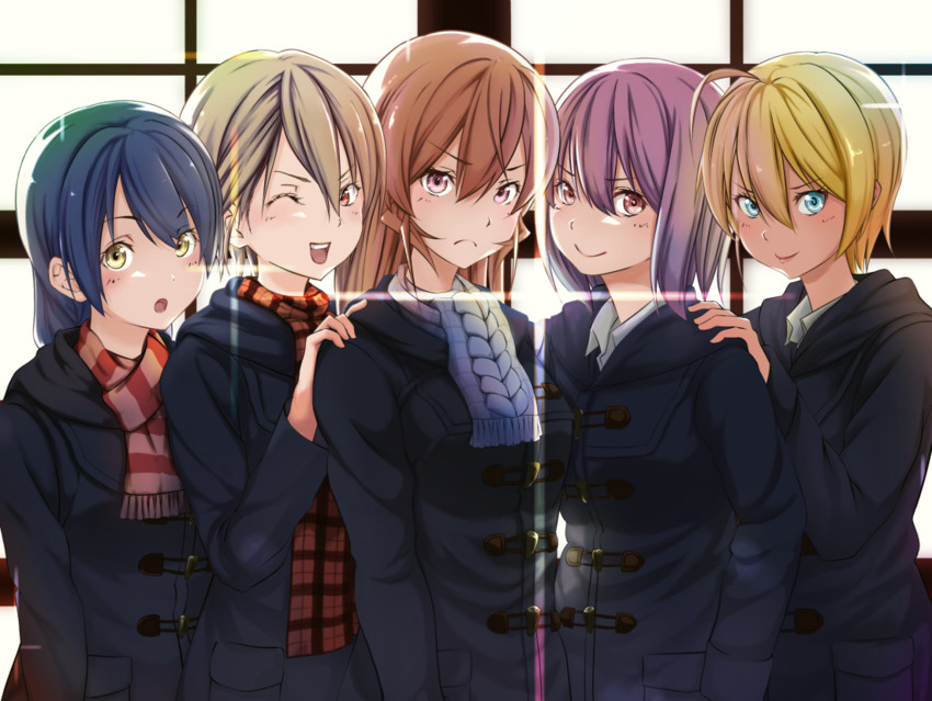 nakiri erina, nakiri alice, mito ikumi, arato hisako, and tadokoro megumi (shokugeki no souma) drawn by antu_taoshan_shidai