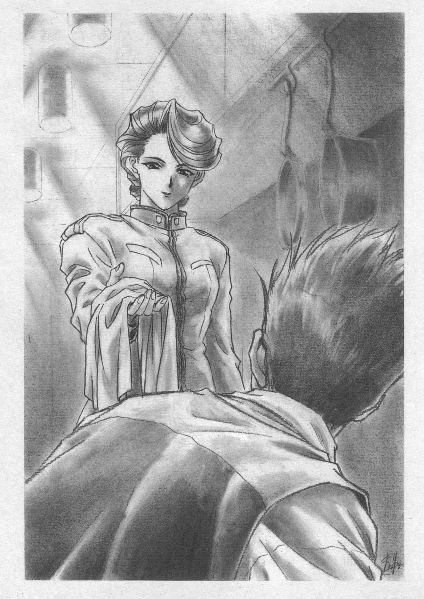 oogami ichirou and fujieda ayame (sakura taisen) drawn by okuda_matsuri