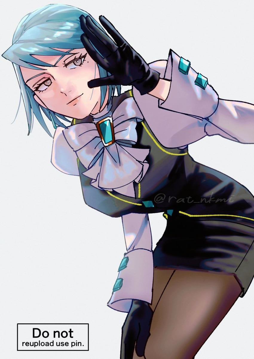 franziska von karma (ace attorney) drawn by rat_nkmi