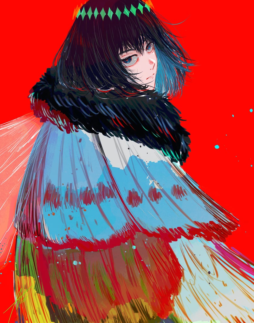 oberon (fate and 1 more) drawn by amamori
