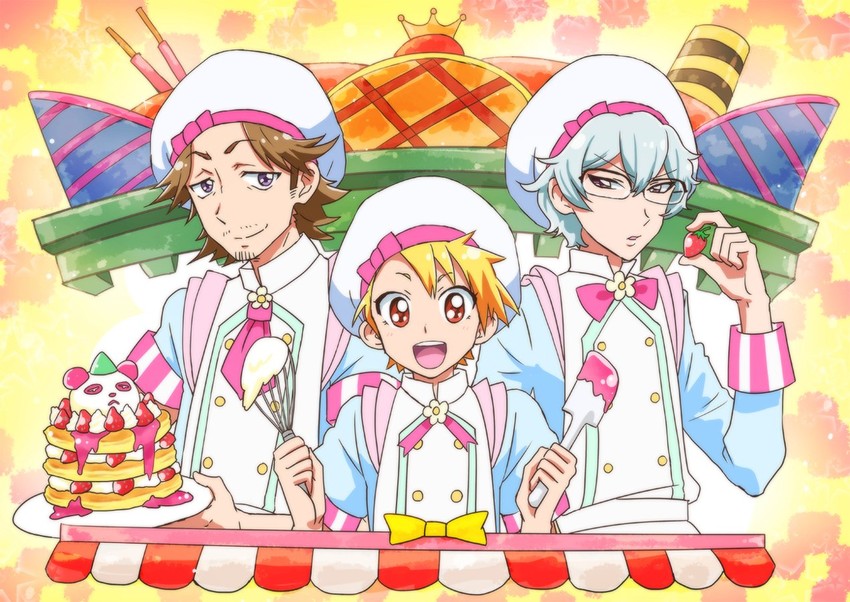 maita rui, yamashita jiro, and hazama michio (idolmaster and 3 more) drawn by mm-mb