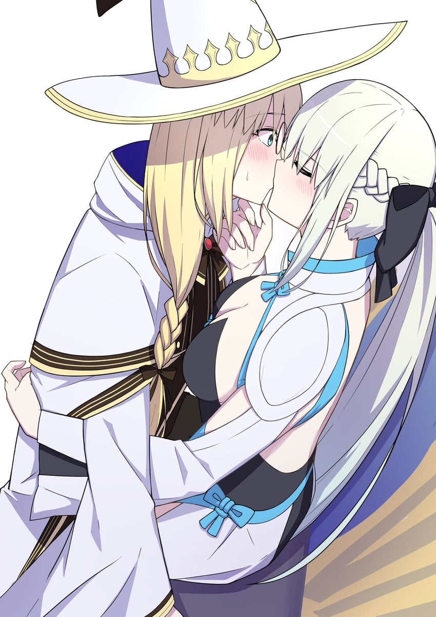 morgan le fay and aesc (fate and 1 more) drawn by natu_zame