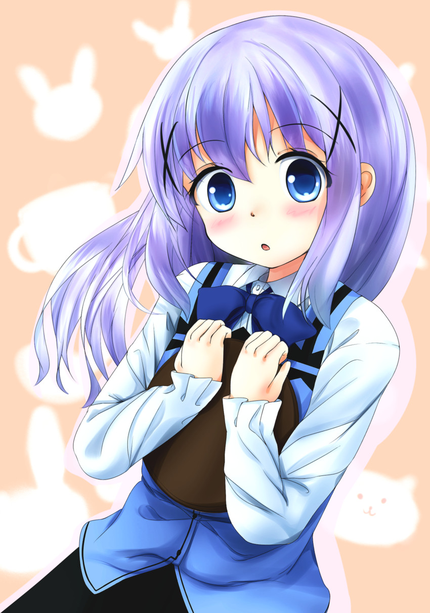 kafuu chino and tippy (gochuumon wa usagi desu ka?) drawn by hagakuri