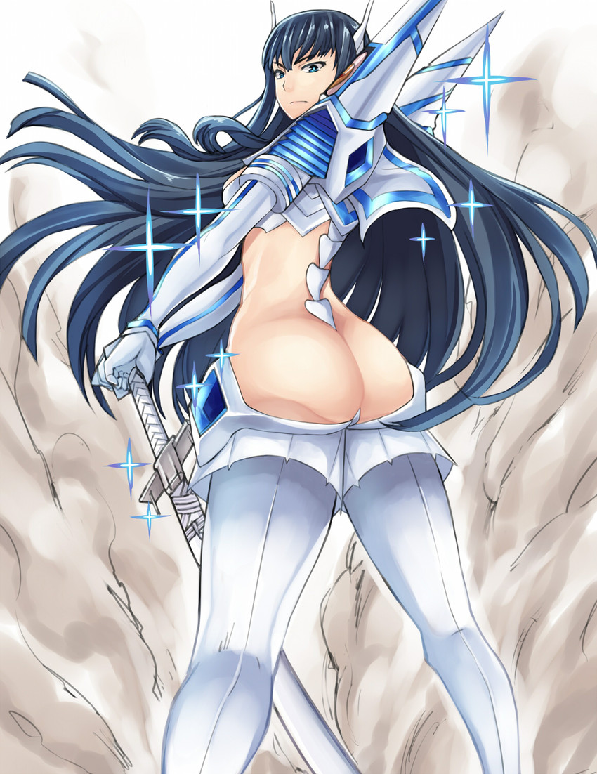 kiryuuin satsuki and junketsu (kill la kill) drawn by hai_ookami