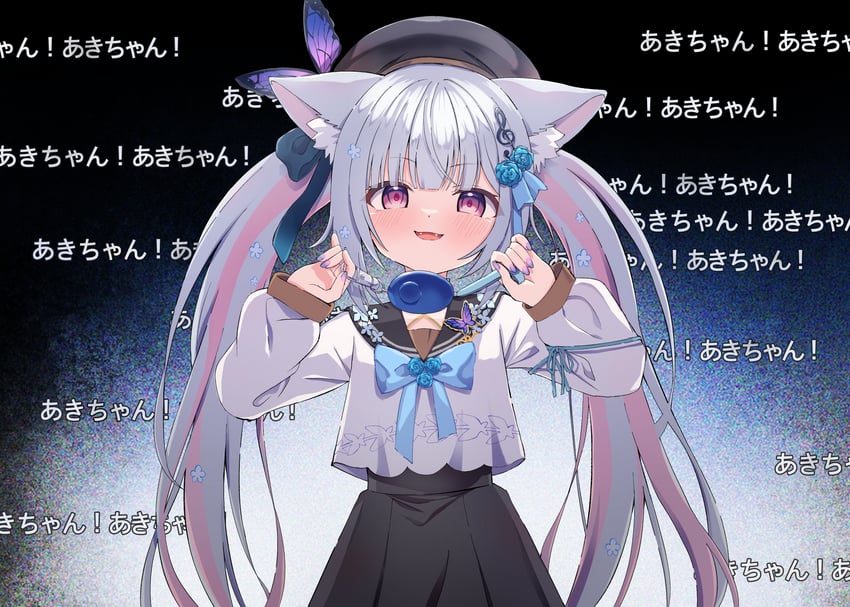 katagiri aki (indie virtual youtuber and 1 more) drawn by yozakura_souki