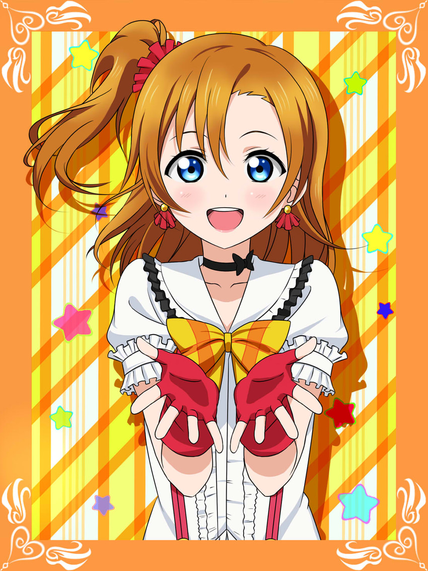 kosaka honoka (love live! and 1 more) drawn by yuuhi_(angel-description)