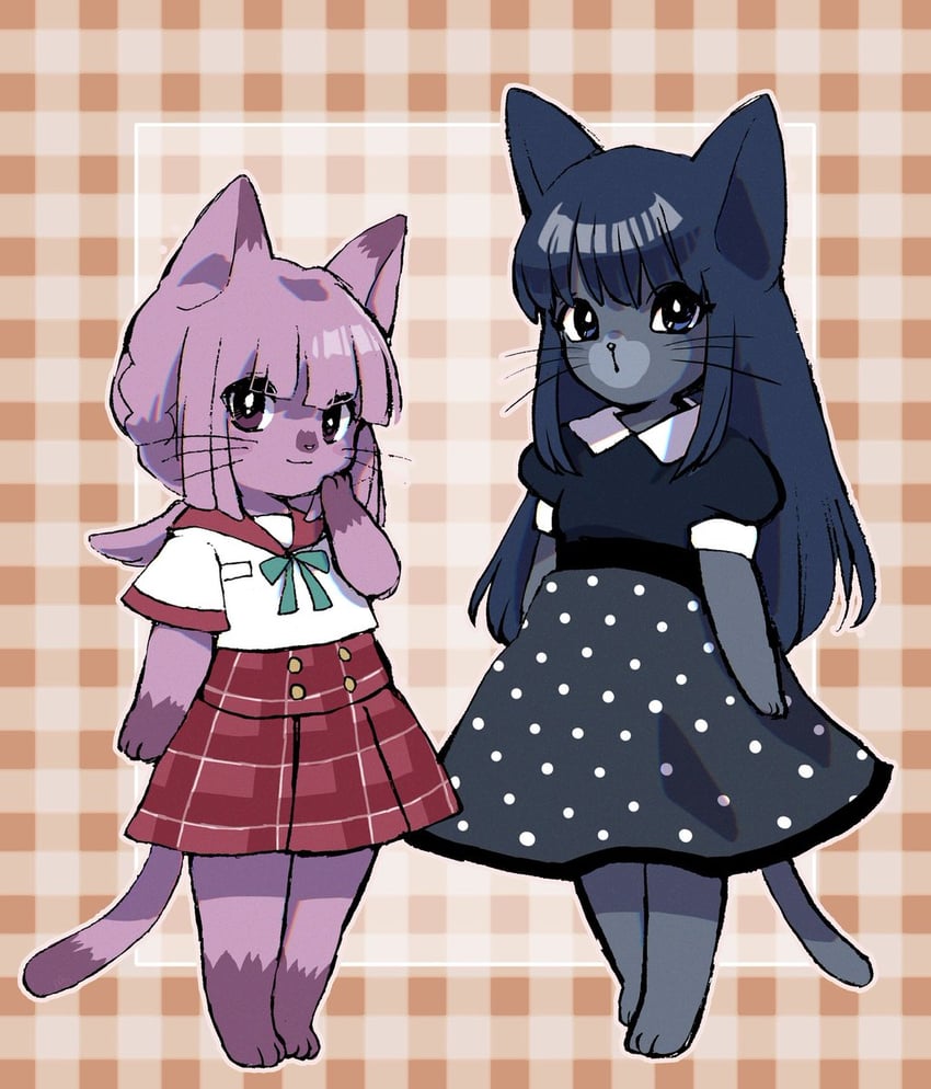 tamaki iroha and nanami yachiyo (mahou shoujo madoka magica and 1 more) drawn by uwded_207