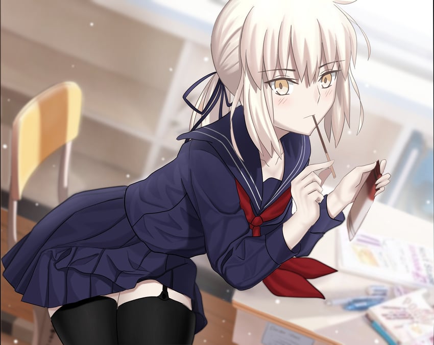 artoria pendragon, saber alter, and master artoria (fate and 1 more) drawn by longdq3008