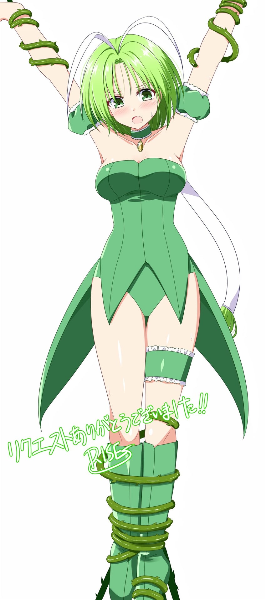 midorikawa lettuce and mew lettuce (tokyo mew mew) drawn by rise_(rise19851203)