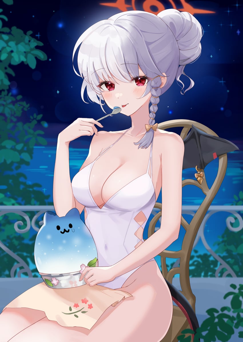 haruna (blue archive) drawn by ash_(cat7evy)
