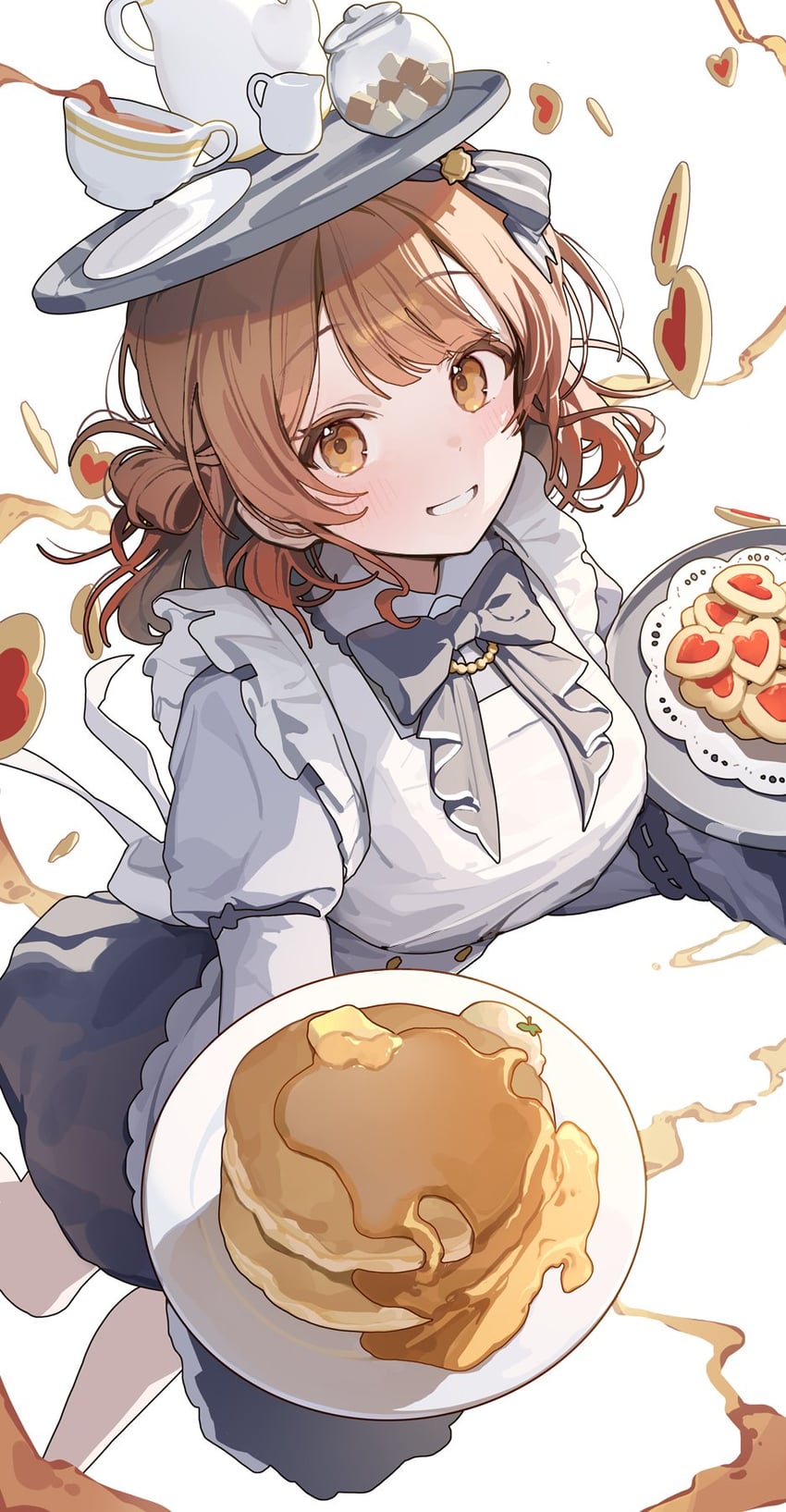 hanami ume (idolmaster and 1 more) drawn by ningen_mame