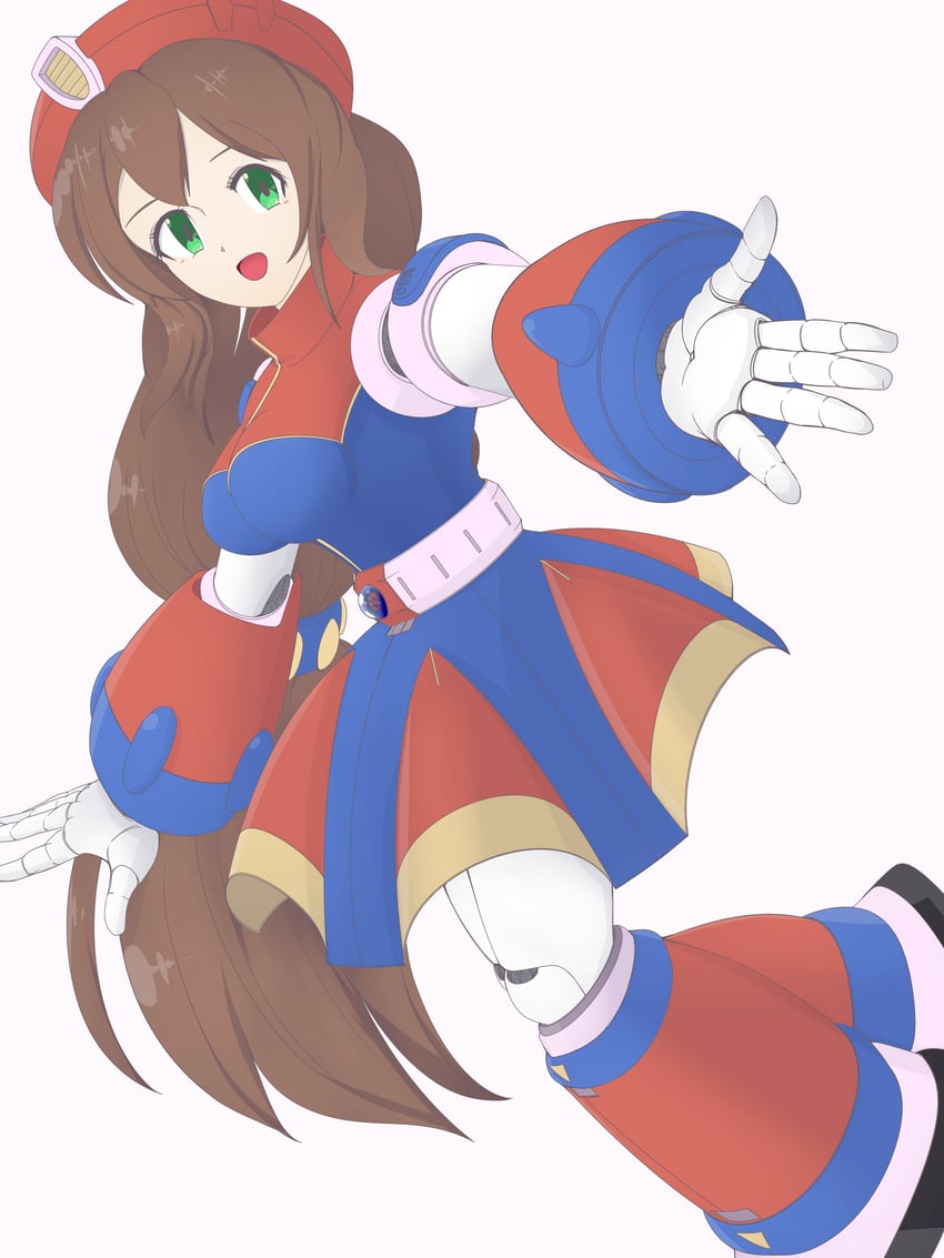 iris (mega man and 1 more) drawn by nerigashi35