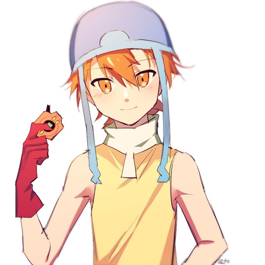 takenouchi sora (digimon and 1 more) drawn by maro_(lij512)
