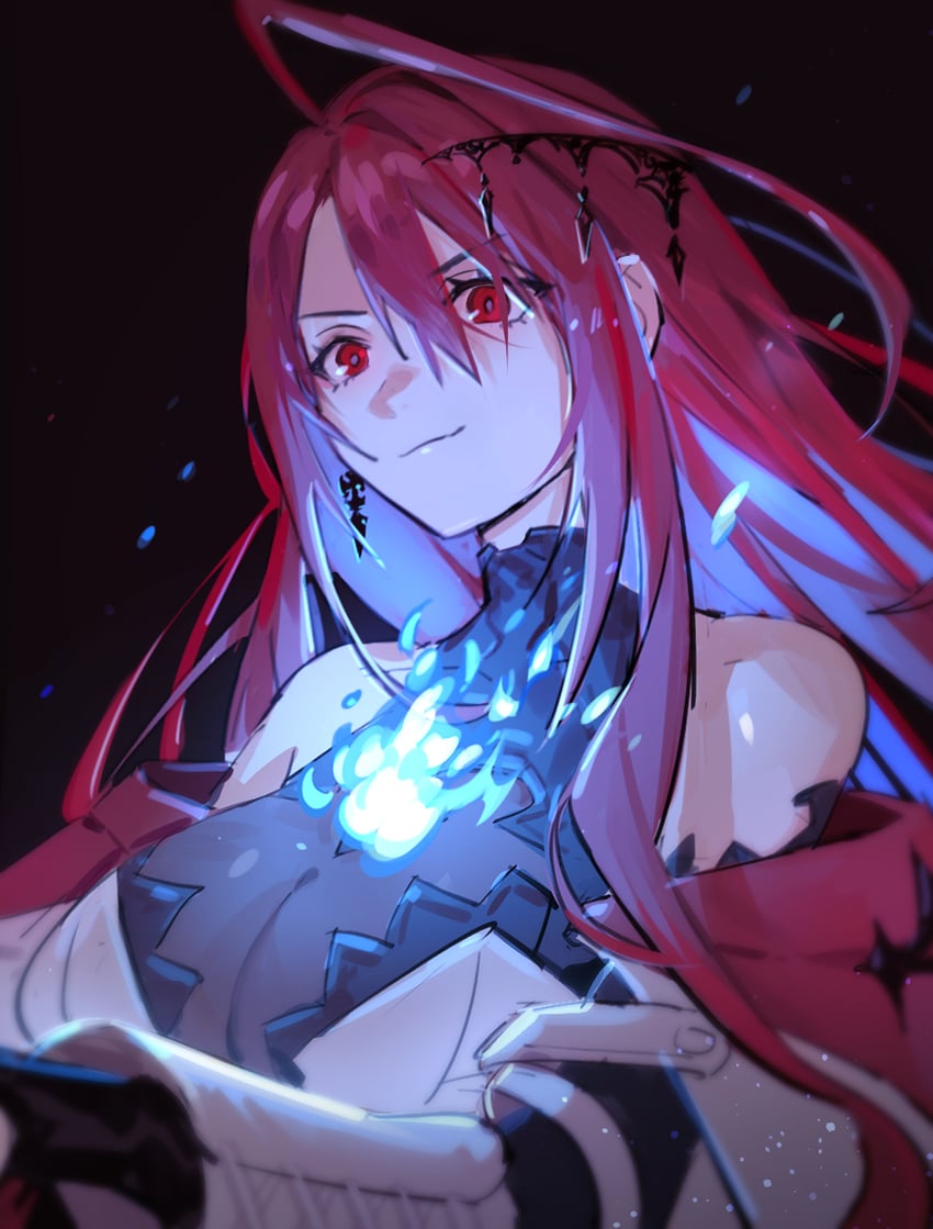 elizabeth rose bloodflame (hololive and 1 more) drawn by maplesights