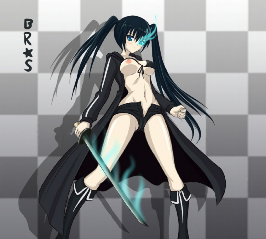 black rock shooter (black rock shooter) drawn by an-bl