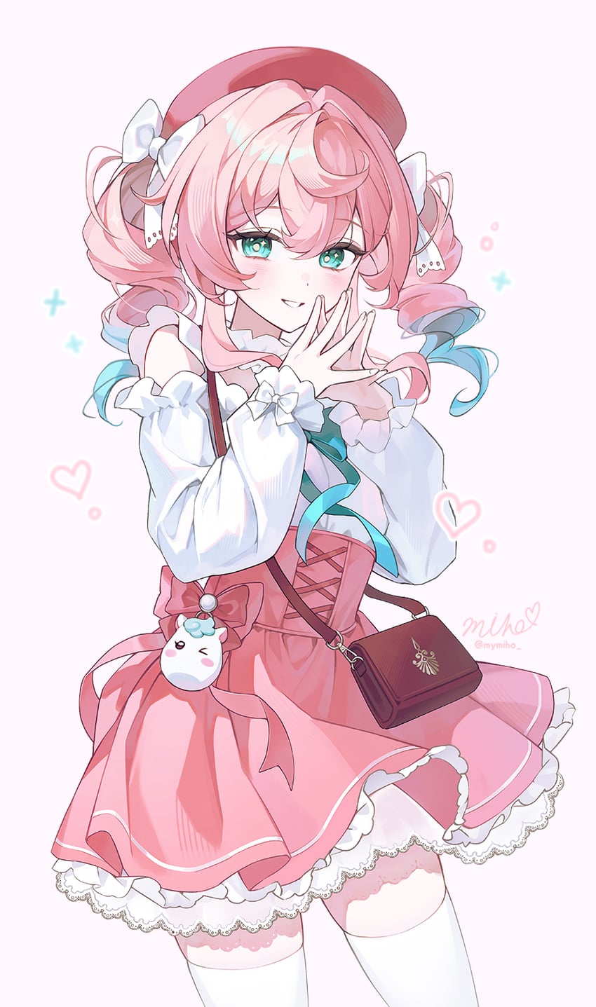 hyacine (honkai and 1 more) drawn by miho_(mymiho)