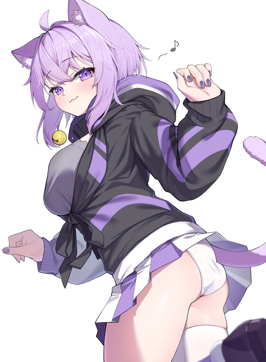 nekomata okayu (hololive and 1 more) drawn by ai_(u_e_o_o)